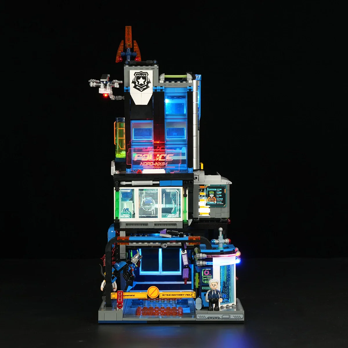 Cyberpunk Police HQ
