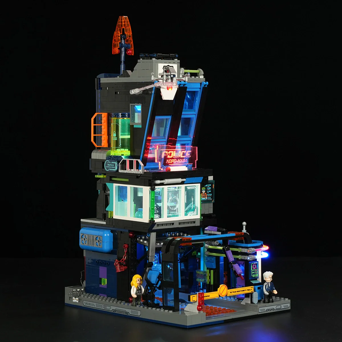 Cyberpunk Police HQ