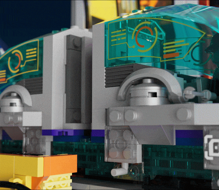 Floating Train Station